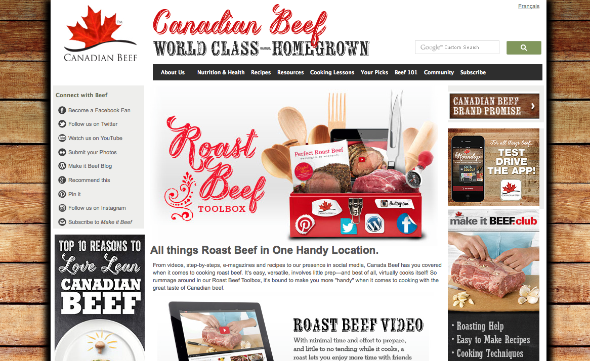 Canadian Beef – Accelerating their Digital/Social Brand