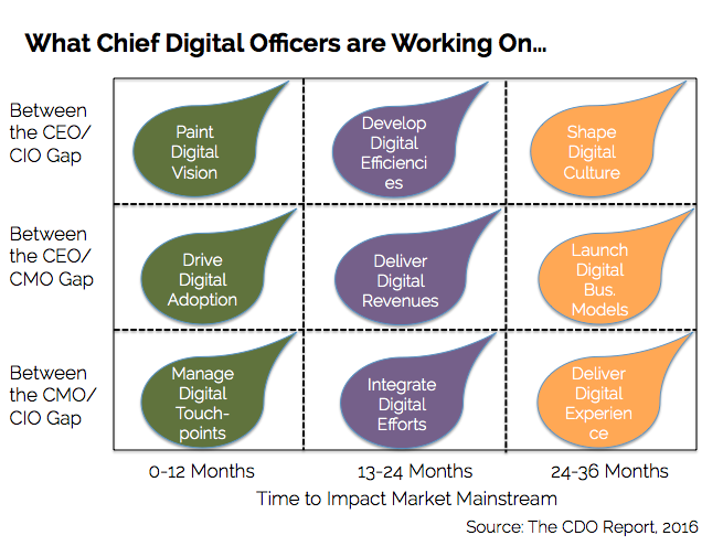 What Chief Digital Officers Do - 0-36 Months